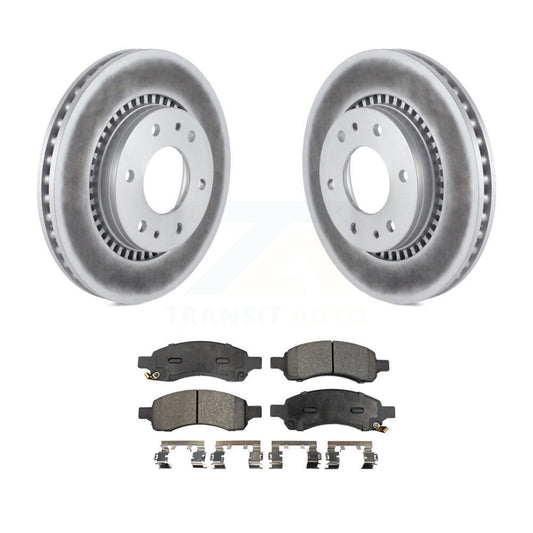 Coated Disc Rotors and Ceramic Brake Pads Kit-KGT-100041 - Kit.bestparts.ca