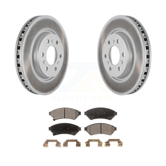 Coated Disc Rotors and Ceramic Brake Pads Kit-KGT-100042 - Kit.bestparts.ca