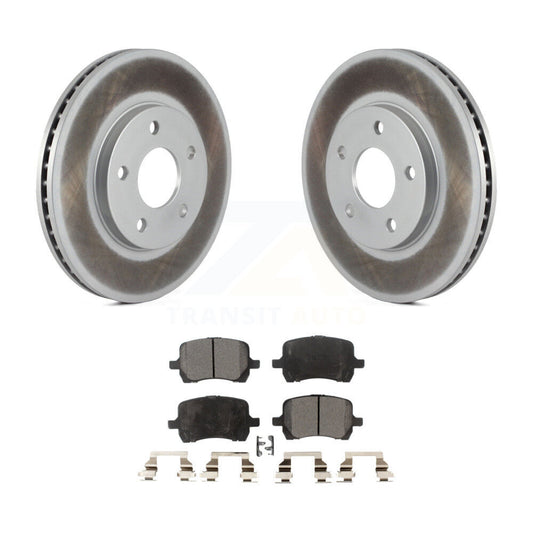 Coated Disc Rotors and Ceramic Brake Pads Kit-KGT-100043 - Kit.bestparts.ca