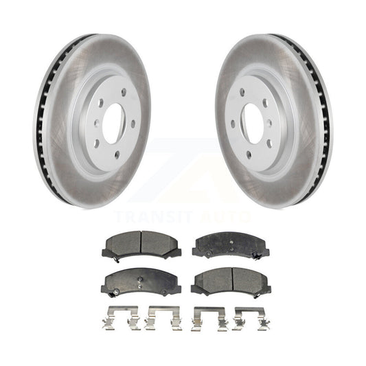 Coated Disc Rotors and Ceramic Brake Pads Kit-KGT-100045 - Kit.bestparts.ca