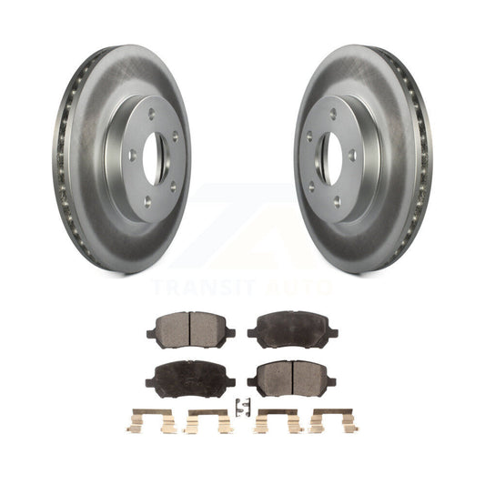 Coated Disc Rotors and Ceramic Brake Pads Kit-KGT-100047 - Kit.bestparts.ca