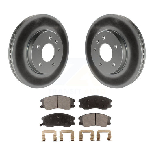 Coated Disc Rotors and Ceramic Brake Pads Kit-KGT-100048 - Kit.bestparts.ca