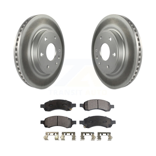 Coated Disc Rotors and Ceramic Brake Pads Kit-KGT-100049 - Kit.bestparts.ca