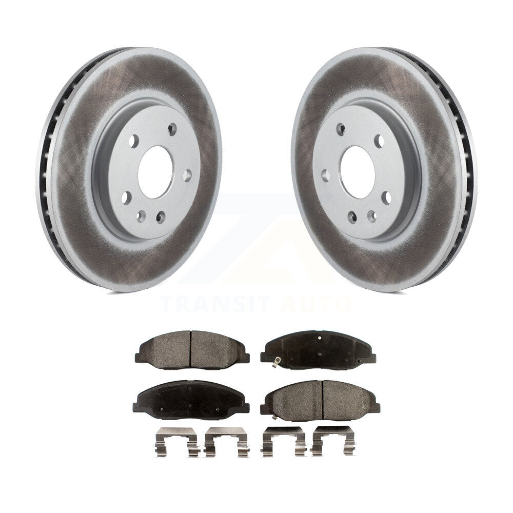 Coated Disc Rotors and Ceramic Brake Pads Kit-KGT-100051 - Kit.bestparts.ca