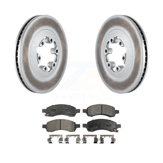 Coated Disc Rotors and Ceramic Brake Pads Kit-KGT-100053 - Kit.bestparts.ca