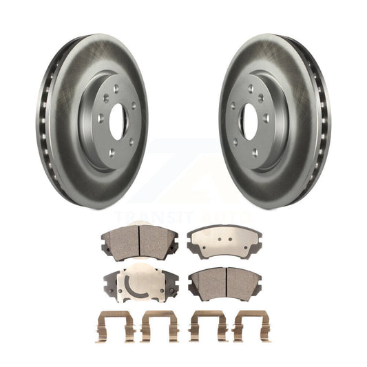 Coated Disc Rotors and Ceramic Brake Pads Kit-KGT-100054 - Kit.bestparts.ca