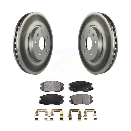 Coated Disc Rotors and Ceramic Brake Pads Kit-KGT-100055 - Kit.bestparts.ca