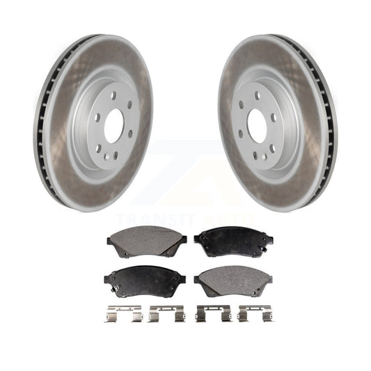 Coated Disc Rotors and Ceramic Brake Pads Kit-KGT-100059 - Kit.bestparts.ca