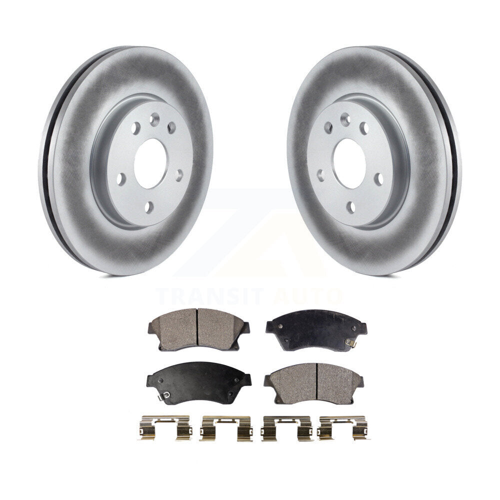 Coated Disc Rotors and Ceramic Brake Pads Kit-KGT-100060 - Kit.bestparts.ca