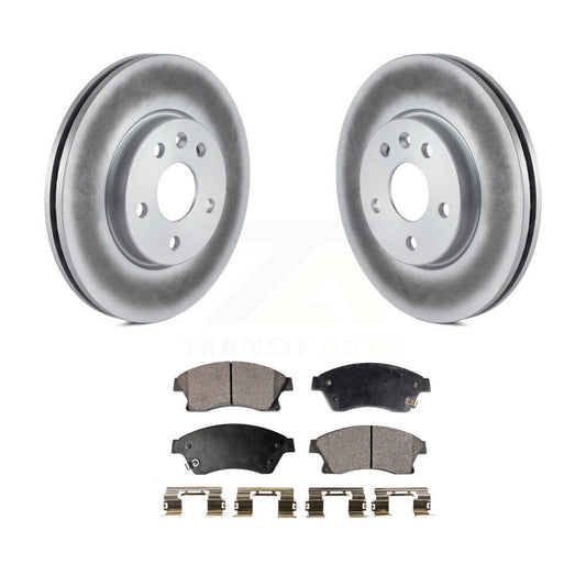 Coated Disc Rotors and Ceramic Brake Pads Kit-KGT-100060 - Kit.bestparts.ca