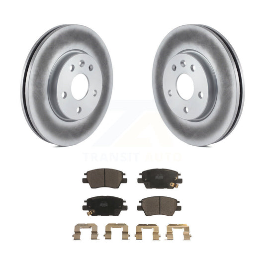 Coated Disc Rotors and Ceramic Brake Pads Kit-KGT-100061 - Kit.bestparts.ca