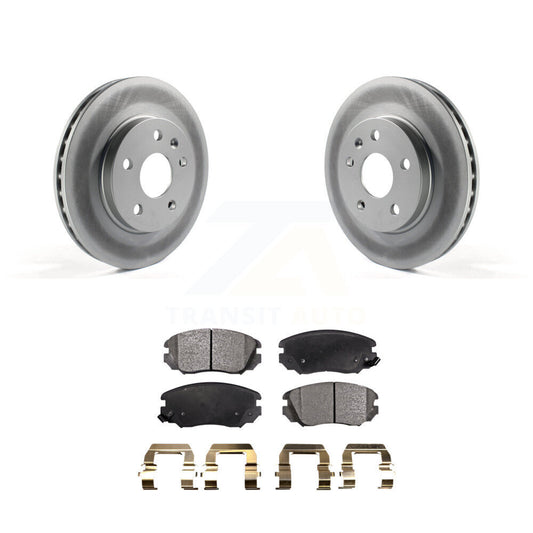 Coated Disc Rotors and Ceramic Brake Pads Kit-KGT-100062 - Kit.bestparts.ca