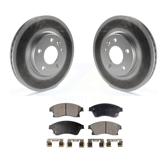 Coated Disc Rotors and Ceramic Brake Pads Kit-KGT-100065 - Kit.bestparts.ca
