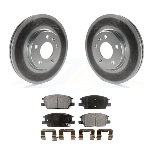 Coated Disc Rotors and Ceramic Brake Pads Kit-KGT-100066 - Kit.bestparts.ca