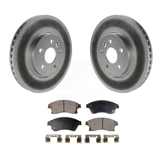 Coated Disc Rotors and Ceramic Brake Pads Kit-KGT-100067 - Kit.bestparts.ca