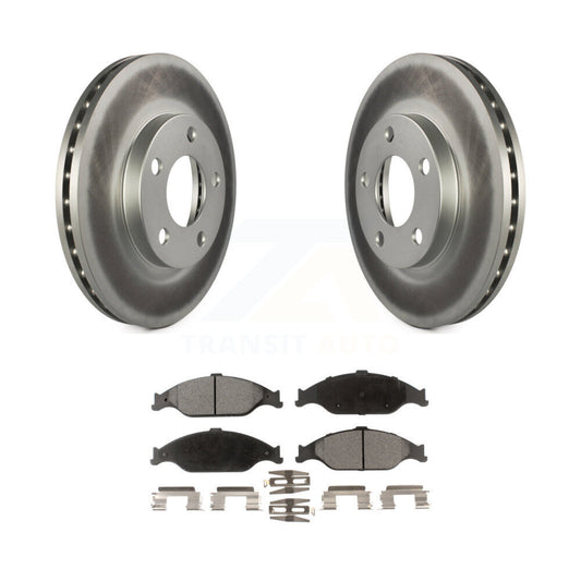 coated disc rotors and ceramic brake pads-kgt-100074 - Kit.bestparts.ca