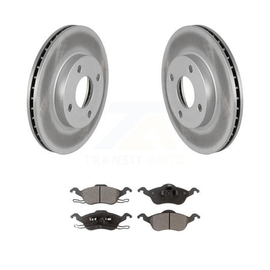 Coated Disc Rotors and Ceramic Brake Pads Kit-KGT-100083 - Kit.bestparts.ca
