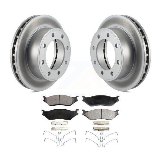 Coated Disc Rotors and Ceramic Brake Pads Kit-KGT-100084 - Kit.bestparts.ca