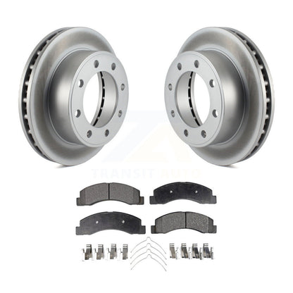 Coated Disc Rotors and Ceramic Brake Pads Kit-KGT-100085 - Kit.bestparts.ca