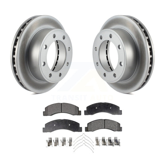 Coated Disc Rotors and Ceramic Brake Pads Kit-KGT-100085 - Kit.bestparts.ca