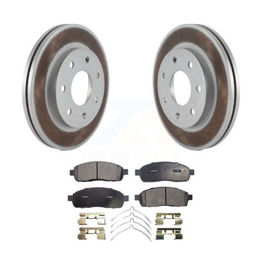 Coated Disc Rotors and Ceramic Brake Pads Kit-KGT-100093 - Kit.bestparts.ca
