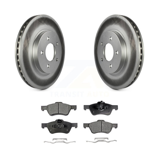 Coated Disc Rotors and Ceramic Brake Pads Kit-KGT-100095 - Kit.bestparts.ca