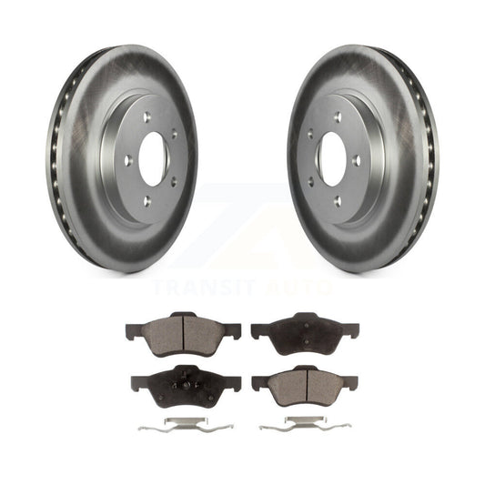 Coated Disc Rotors and Ceramic Brake Pads Kit-KGT-100096 - Kit.bestparts.ca