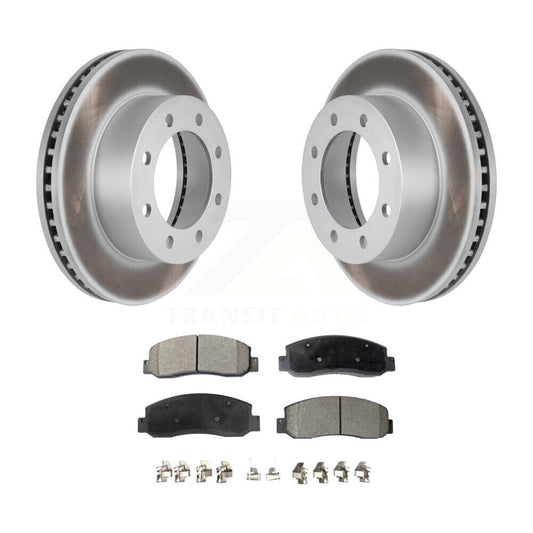 Coated Disc Rotors and Ceramic Brake Pads Kit-KGT-100097 - Kit.bestparts.ca