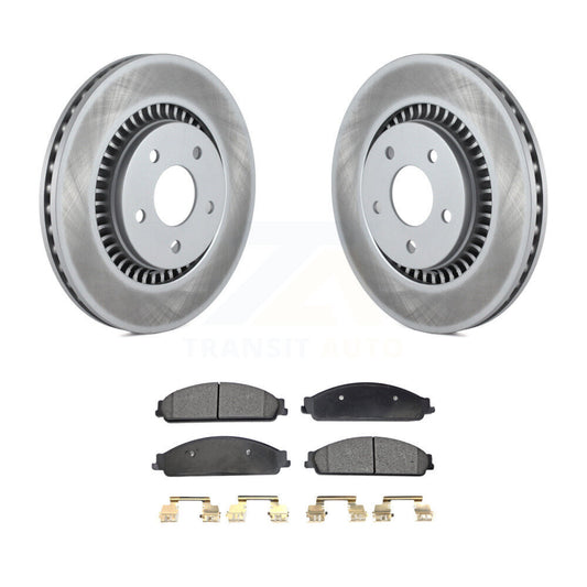 Coated Disc Rotors and Ceramic Brake Pads Kit-KGT-100100 - Kit.bestparts.ca