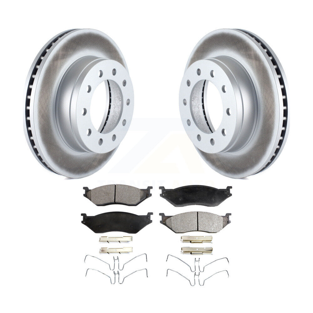 Coated Disc Rotors and Ceramic Brake Pads Kit-KGT-100101 - Kit.bestparts.ca