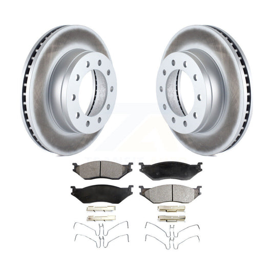 Coated Disc Rotors and Ceramic Brake Pads Kit-KGT-100101 - Kit.bestparts.ca