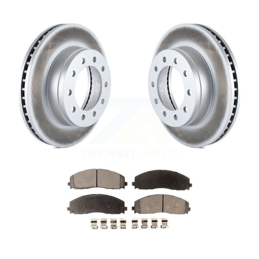 Coated Disc Rotors and Ceramic Brake Pads Kit-KGT-100102 - Kit.bestparts.ca