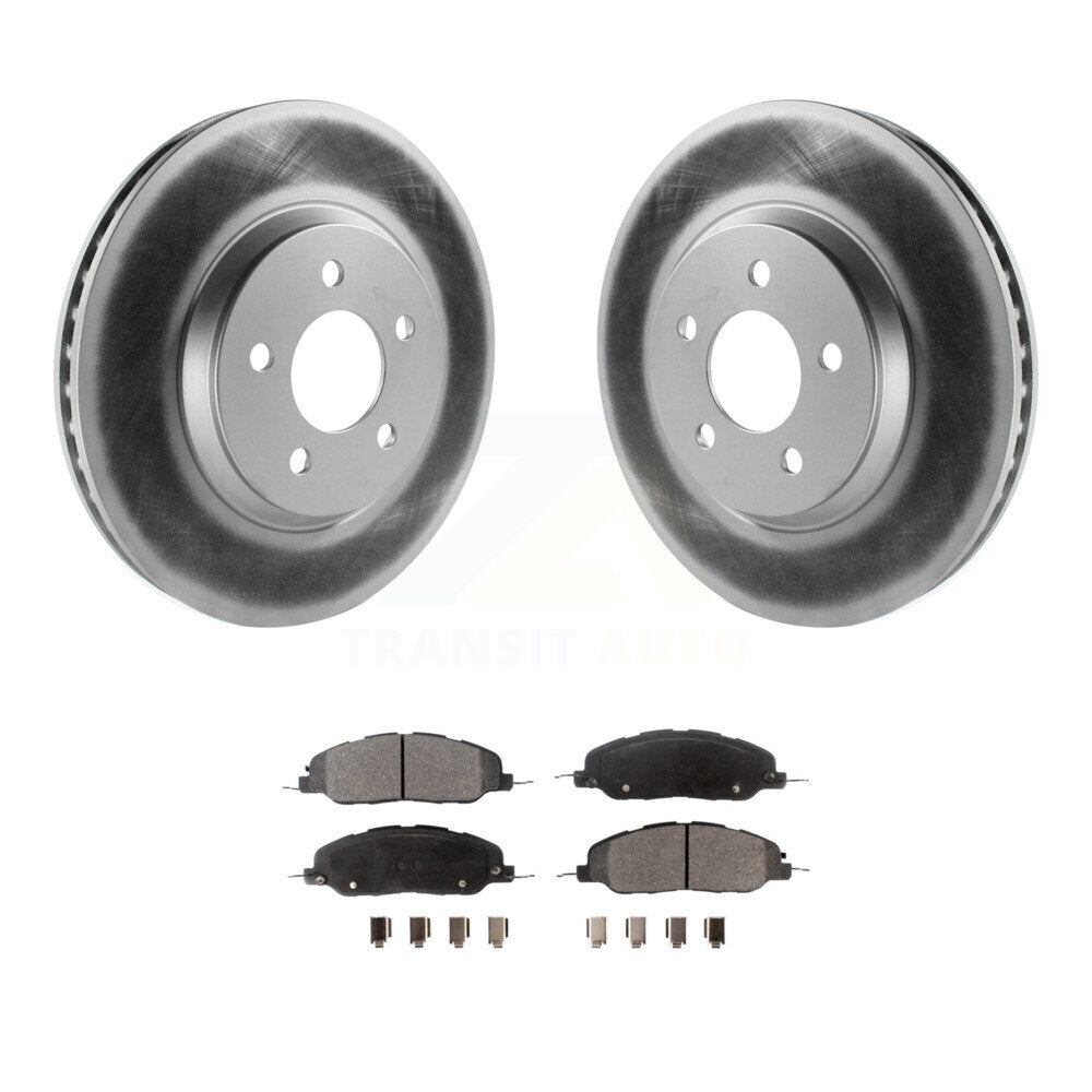 Coated Disc Rotors and Ceramic Brake Pads Kit-KGT-100105 - Kit.bestparts.ca