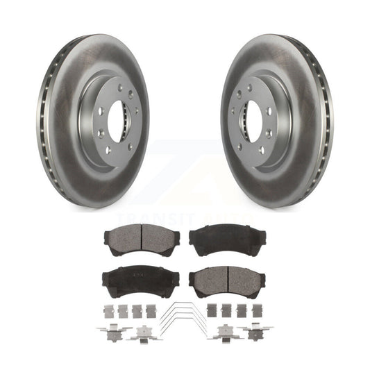 Coated Disc Rotors and Ceramic Brake Pads Kit-KGT-100106 - Kit.bestparts.ca