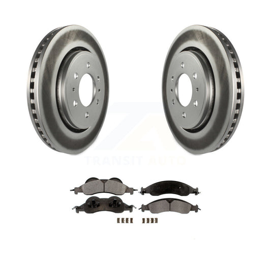 Coated Disc Rotors and Ceramic Brake Pads Kit-KGT-100109 - Kit.bestparts.ca