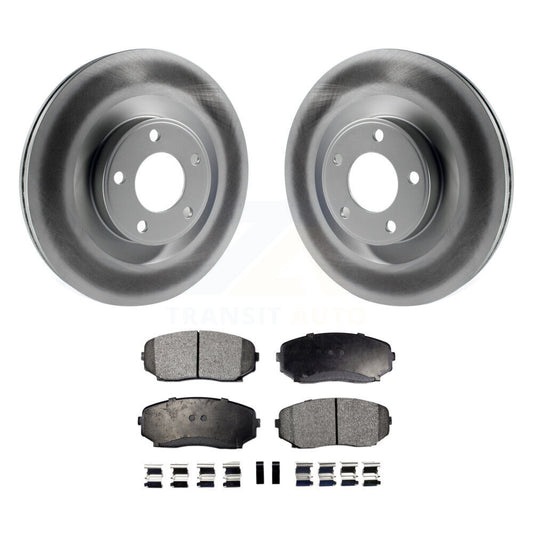 Coated Disc Rotors and Ceramic Brake Pads Kit-KGT-100111 - Kit.bestparts.ca