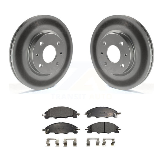 Coated Disc Rotors and Ceramic Brake Pads Kit-KGT-100113 - Kit.bestparts.ca