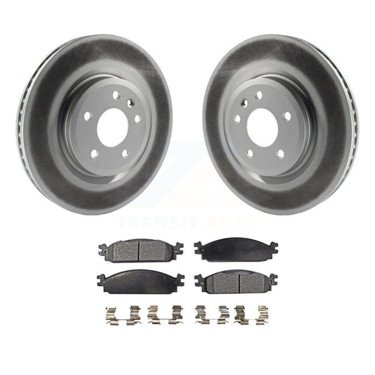 Coated Disc Rotors and Ceramic Brake Pads Kit-KGT-100118 - Kit.bestparts.ca