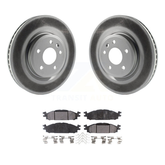 Coated Disc Rotors and Ceramic Brake Pads Kit-KGT-100119 - Kit.bestparts.ca