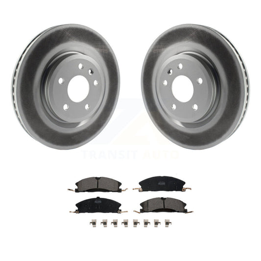 Coated Disc Rotors and Ceramic Brake Pads Kit-KGT-100120 - Kit.bestparts.ca