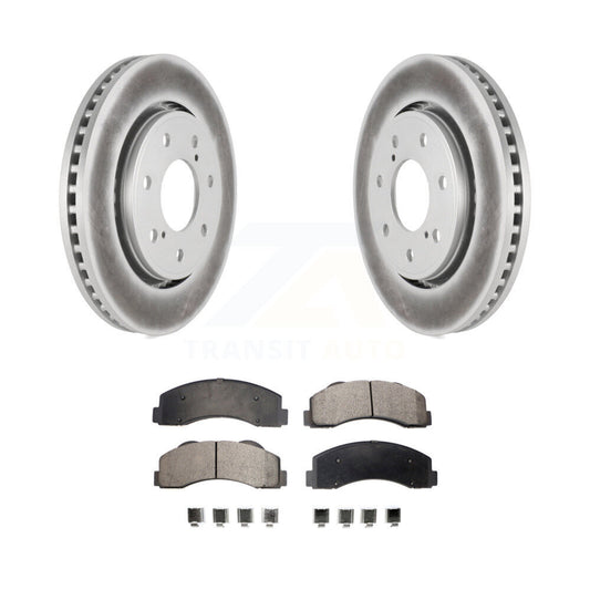 Coated Disc Rotors and Ceramic Brake Pads Kit-KGT-100122 - Kit.bestparts.ca