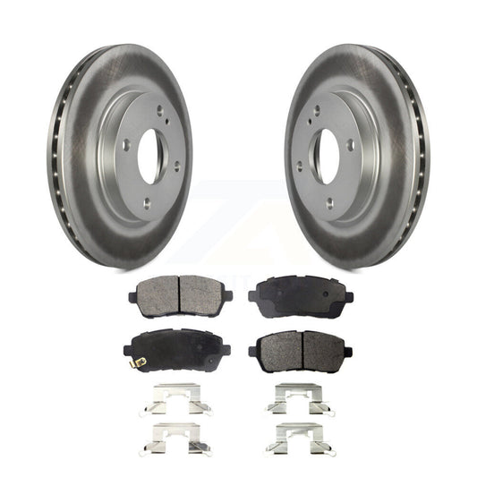 Coated Disc Rotors and Ceramic Brake Pads Kit-KGT-100124 - Kit.bestparts.ca