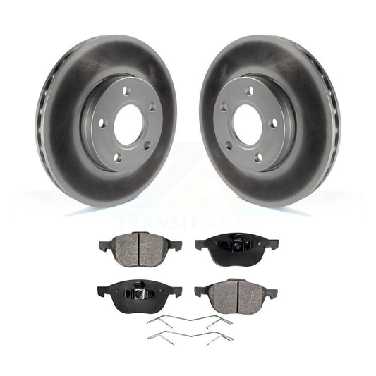 Coated Disc Rotors and Ceramic Brake Pads Kit-KGT-100125 - Kit.bestparts.ca