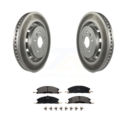 Coated Disc Rotors and Ceramic Brake Pads Kit-KGT-100126 - Kit.bestparts.ca