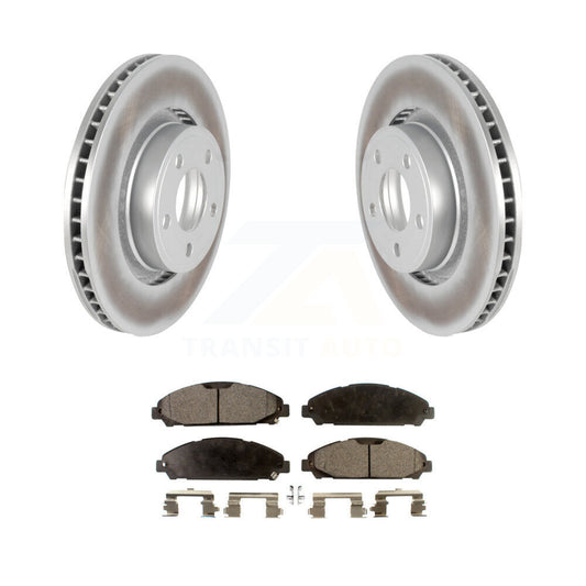 Coated Disc Rotors and Ceramic Brake Pads Kit-KGT-100131 - Kit.bestparts.ca