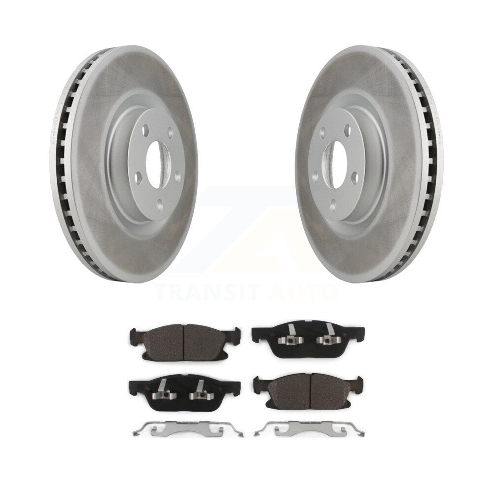 Coated Disc Rotors and Ceramic Brake Pads Kit-KGT-100132 - Kit.bestparts.ca