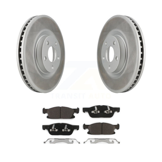 Coated Disc Rotors and Ceramic Brake Pads Kit-KGT-100132 - Kit.bestparts.ca