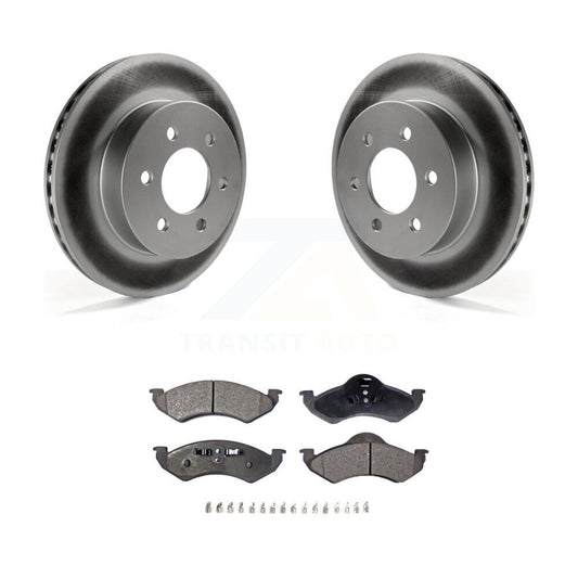 Coated Disc Rotors and Ceramic Brake Pads Kit-KGT-100139 - Kit.bestparts.ca