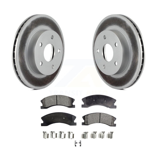 Coated Disc Rotors and Ceramic Brake Pads Kit-KGT-100142 - Kit.bestparts.ca