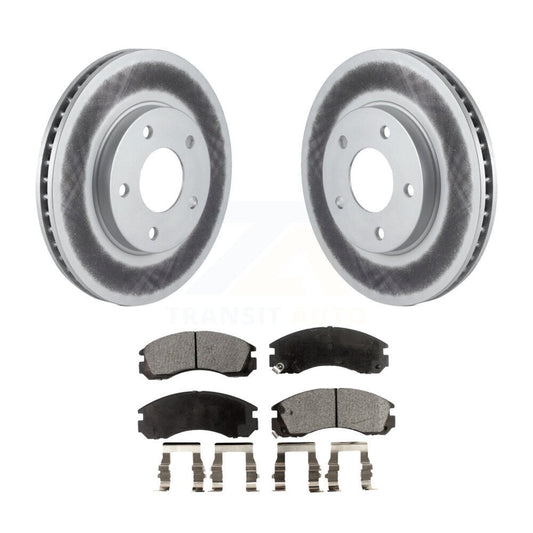 Coated Disc Rotors and Ceramic Brake Pads Kit-KGT-100144 - Kit.bestparts.ca